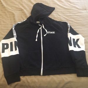 Pink hoodie